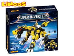 Mikro Trading Stavebnica LiNooS Super Inverters Robot Dinosaurus LN7012