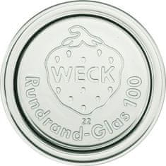 Weck Viečko na poháre , priemer 100 mm , 30x