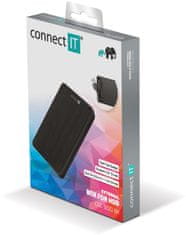 Connect IT ToolFree Lite, USB3.0, čierna