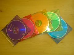 VERBATIM DVD-R 4,7GB 16x colour slim 5ks