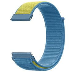 4wrist Provlékací řemínek pro Samsung 6/5/4 - Blue/Yellow