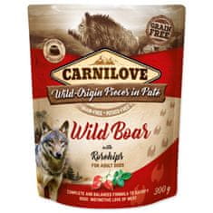Carnilove Kapsička CARNILOVE Dog Paté Wild Boar with Rosehips 300 g