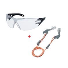 Narex 9192270 set ochranných okuliarov UVEX a upchávok uší