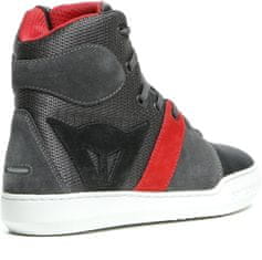 Dainese topánky YORK AIR dámske černo-bielo-červeno-šedé 37