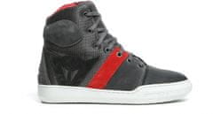 Dainese topánky YORK AIR dámske černo-bielo-červeno-šedé 37