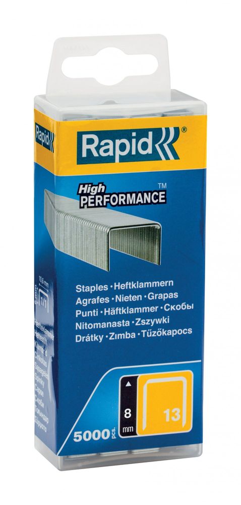 Rapid Spony High Performance 13/8 mm, 5000 ks, blister