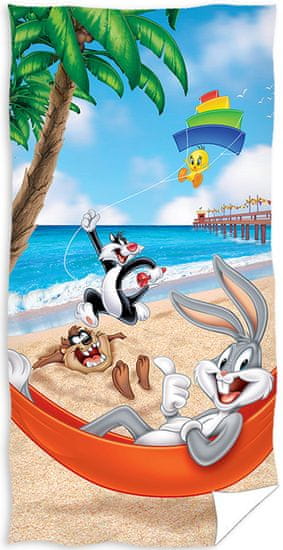 Carbotex Detská osuška Bugs Bunny Lážo Plážo