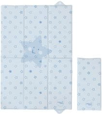 Ceba Baby Cestovná prebaľovacia podložka 60x40 cm - Hviezdy modrá