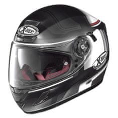 X-lite Moto helma X-702GT Ofenpass N-Com Farba Scratched Chrome, Veľkosť XL (61-62)