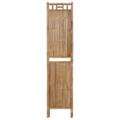 Vidaxl Paraván so 4 panelmi bambus 160x180 cm