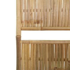 Vidaxl 4-panelové bambusové tienidlo, 160 x 180 cm