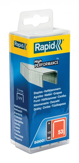 Rapid Spony High Performance 53/10 mm, 5000 ks, blister