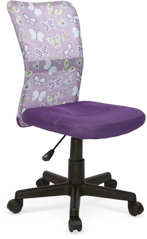 Halmar Kancelárska stolička Dingo, fialová