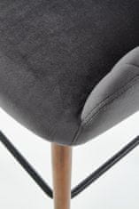 Halmar Barová stolička H-93, tmavo šedá