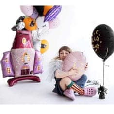 Fóliový balónik Hocus pocus - ružový - Halloween - Čarodejnica - 45 cm