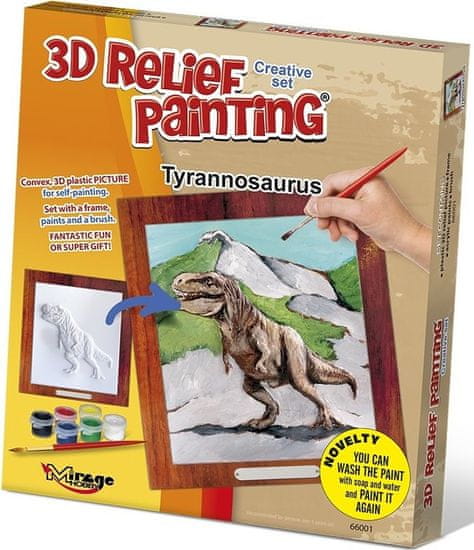 Mirage Hobby 3D reliéfny obrázok Tyrannosaurus