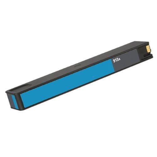 Naplnka HP 913A F6T77AE - modrá kompatibilná kazeta