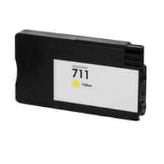Naplnka HP 711 - žltá kompatibilná kazeta (CZ132A)