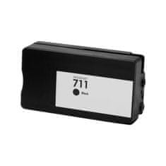 Naplnka HP 711 - čierna kompatibilná kazeta (CZ133A)