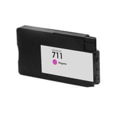 Naplnka HP 711 - červená kompatibilná kazeta (CZ131A)