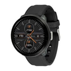 Watchmark Smartwatch WM18 black leather