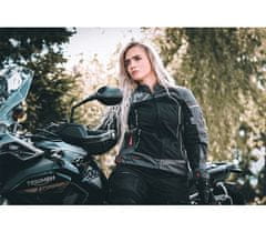 NAZRAN Dámská bunda na moto California 2.0 black/grey Tech-air compatible vel. S