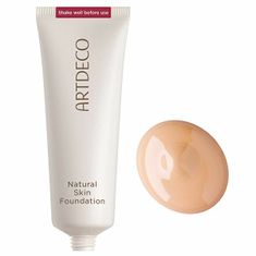 Artdeco Tekutý make-up ( Natura l Skin Foundation) 25 ml (Odtieň 20 Warm/ Roasted Peanut)