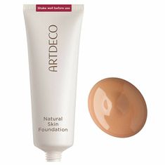 Artdeco Tekutý make-up ( Natura l Skin Foundation) 25 ml (Odtieň 20 Warm/ Roasted Peanut)