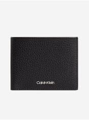 Calvin Klein Čierna pánska kožená peňaženka Calvin Klein UNI