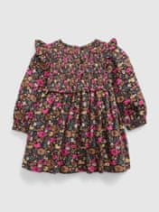 Gap Baby šaty floral s čelenkou 6-12M