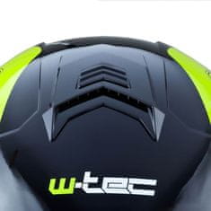 W-TEC Výklopná moto helma Vexamo Farba matne čierna, Veľkosť XS (53-54)