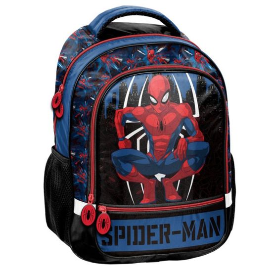 Paso Školský batoh Spiderman čierno-modrý