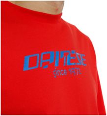 Dainese tričko PADDOCK LONG lava diver modro-červené M