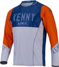 Kenny dres TITANIUM 22 modro-oranžovo-sivý M