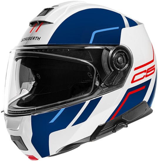 Schuberth Helmets prilba C5 Master modro-bielo-červená