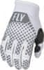 Fly Racing rukavice KINETIC černo-bielo-šedé 2XL
