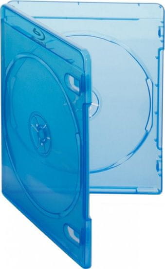 Cover IT box na 2ks BLU-RAY médií/ 11mm/ modrý/ 10pack