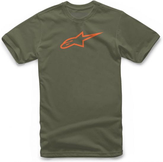 Alpinestars tričko AGELESS oranžovo-zelené