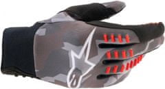 Alpinestars rukavice SMX-E camo/fluo černo-červeno-šedé 2XL