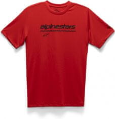 Alpinestars tričko TECH LINE UP Performance černo-červené M