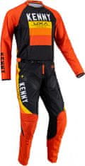 Kenny dres TITANIUM 22 černo-žlto-oranžovo-biely XL