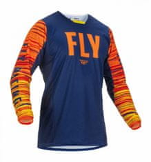 Fly Racing dres KINETIC WAWE žlto-modro-oranžový 2XL