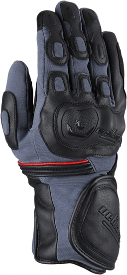 Furygan rukavice DIRT ROAD černo-červeno-sivé