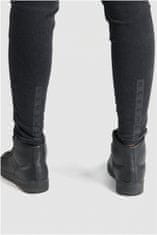 PANDO MOTO nohavice jeans KUSARI COR 01 Short dámske washed čierne 24