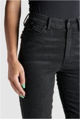 PANDO MOTO nohavice jeans KUSARI COR 01 dámske washed čierne 31