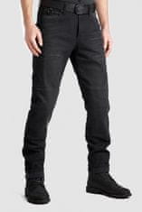 PANDO MOTO nohavice jeans BOSS DYN 01 Long čierne 38