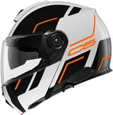 Schuberth Helmets prilba C5 Master černo-oranžovo-biela XL