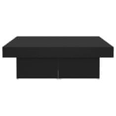 Vidaxl Konferenčný stolík čierny 90x90x28 cm drevotrieska