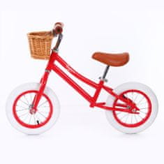 Baghera Detský balančný bicykel - červený