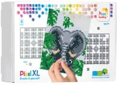 Pixelhobby Diamantové maľovanie - sada 4 základných dosiek - Slon
